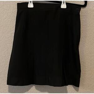 John Hall England Black Mini Skirt size L22
